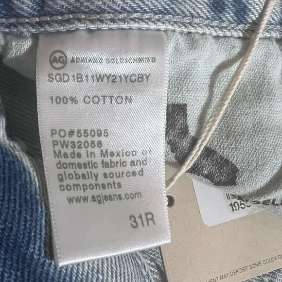 AG Adriano Goldschmied NEW Alexxis High Rise Jean Shorts Size 31 - Picture 6 of 8